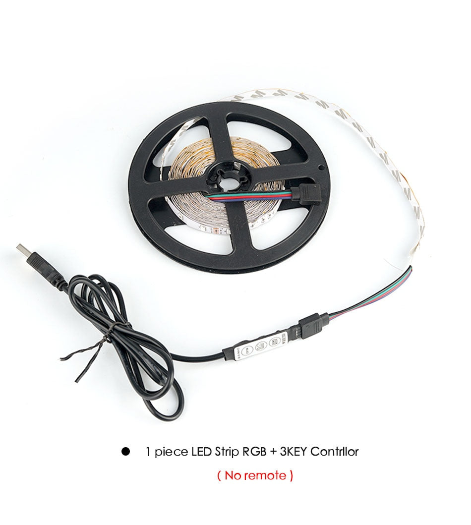 5v Flexible USB LED Strip Light Lamp
