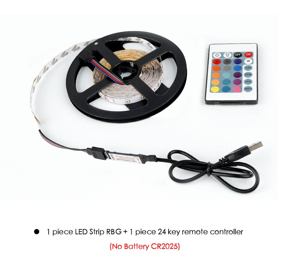 5v Flexible USB LED Strip Light Lamp