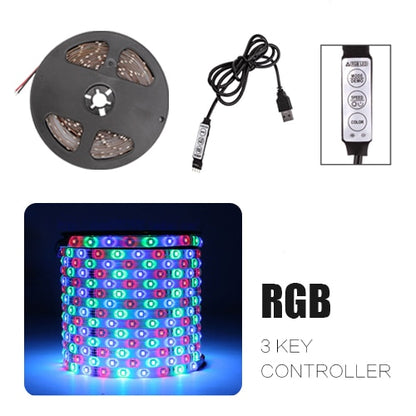 5v Flexible USB LED Strip Light Lamp