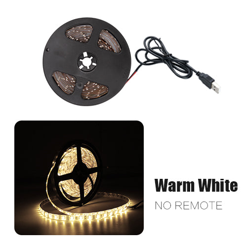 5v Flexible USB LED Strip Light Lamp