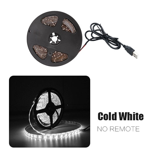 5v Flexible USB LED Strip Light Lamp