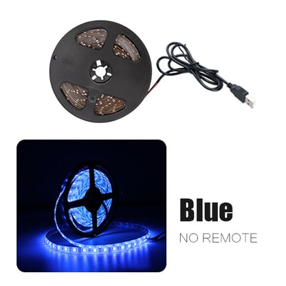 5v Flexible USB LED Strip Light Lamp