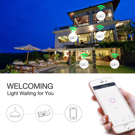 WiFi Smart Light Switch for DIY Home Control
