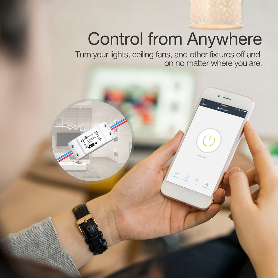 WiFi Smart Light Switch for DIY Home Control