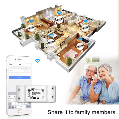 WiFi Smart Light Switch for DIY Home Control