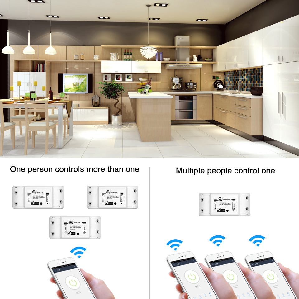 WiFi Smart Light Switch for DIY Home Control